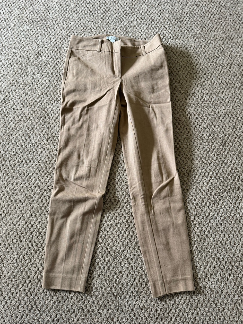New York & Company Tan Slim Dress Trousers